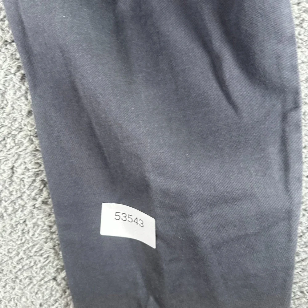 Banana Republic Pant Mens 40x30 Gray Cotton Chino Straight Office Career Stretch